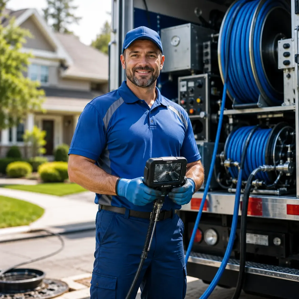 Local outdoor drain cleaning specialists in Liverpool, TX